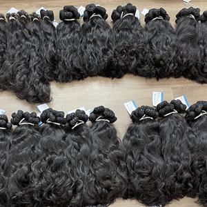 ผมต่อเวียดนามเกรดพรีเมียมแบบเวฟ  แบบ Double Drawn  ปลายผมหนา  มีสินค้าพร้อมส่งจำนวนมาก - Product Image 6