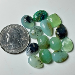 Ópalo peruano de primera calidad, cabujón, piedra preciosa suelta para la elaboración de joyería - Product Image 2