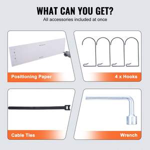 2 paquets d'étagères de rangement de garage robustes de 4x2 pieds, étagères murales flottantes, capacité de charge de 500 lb, remise d'atelier, rangement de garage. - Product Image 5