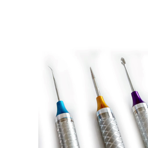 Kit de Extracción de Dientes Flexible de Acero Inoxidable de 3 Piezas para Eliminar Raíces Rotas y Fragmentos Apicales, Juego de Herramientas de Cirugía Dental - Product Image 4