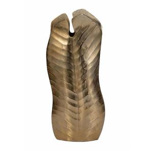Gold Metal Flower Vase <b>Table</b> Top Decorative Accent for Living Room Hallway Flower Vase for Office Festive Occasion Wedding Decor - Product Image 4