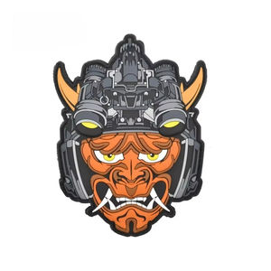 Écussons PVC brodés 2D 3D de haute qualité, taille personnalisée, transparents, perles de couleur personnalisée, à coudre, en caoutchouc, badges PVC gaufrés - Product Image 4