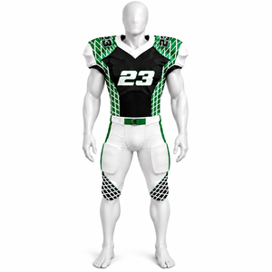 Uniforme de Fútbol Americano Personalizable de Calidad Premium OEM, Impresión Digital, Protección Antibacteriana/UV, Material Transpirable - Product Image 5