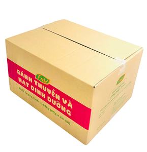 Cajas de Papel Rectangulares Plegables Corrugadas de Materiales Reciclados al por Mayor de Vietnam OEM, Impresión Offset para Uso Industrial, Envío con Lámina - Product Image 1