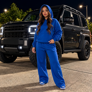 Vêtements de sport en molleton brossé pour femmes, en gros, pour les détaillants de vêtements - Product Image 1