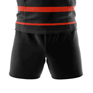 Meilleures ventes : Ensemble maillot et short de rugby en 100 % polyester, nouveau style, personnalisable pour équipe, à manches courtes - Product Image 6