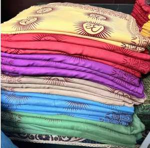 Lot de Foulards Longs d'Été en Coton/Viscose Assortis, Doux et Légers, pour Femmes – Élégants, Haute Qualité, Meilleur Prix - Product Image 3