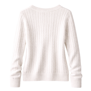 Fabricante de Prendas de Punto Personalizadas, Suéter de Cuello Alto Informal de Punto 100% Acrílico para Mujer, Transpirable y Antiarrugas - Product Image 2