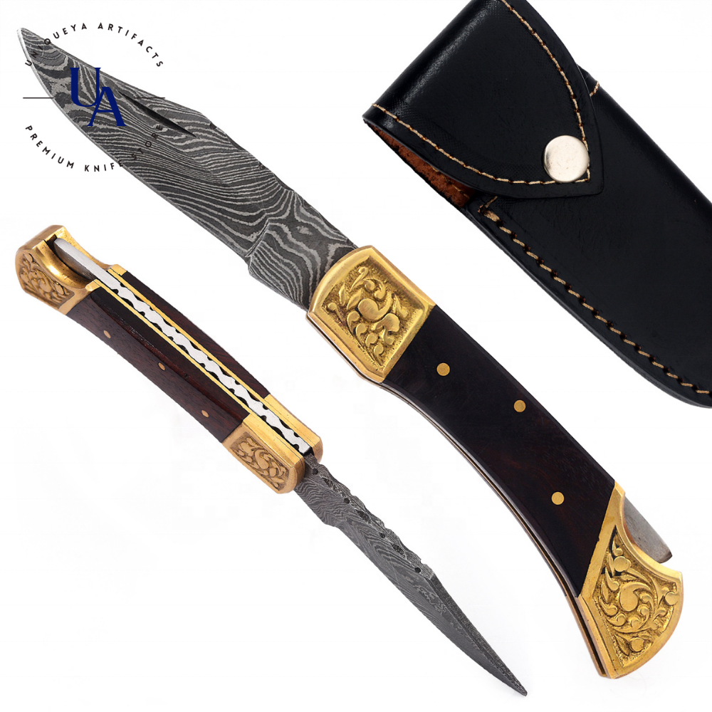 Custom Titanium Alloy Mini Cute Keychain Knife Carabiners EDC Small Pocket Knives Folding