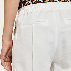 Pantalon de survêtement pour femme coupe droite, en toile, taille élastique, respirant, écologique, léger, de haute qualité, décontracté, pour l'hiver - Product Image 2