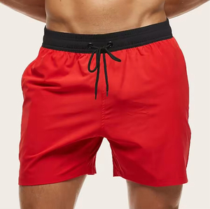 Shorts de sport pour homme, style streetwear, en tissu Oxford, séchage rapide, taille élastique, pour la course à pied et l'entraînement - Product Image 1