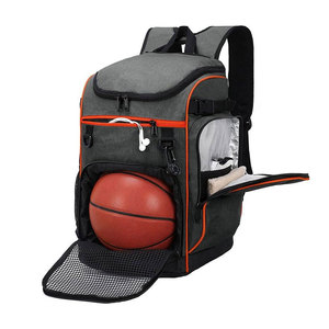 Sac à dos de basketball facile à transporter avec poches latérales pour bouteilles d'eau, fabricant pakistanais de sacs à dos de basketball - Product Image 1
