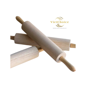 Rouleau à pâtisserie en bois écologique 48 cm, motif arbre, résistant au lave-vaisselle et au four, logo personnalisé, prix compétitif, vente directe - Product Image 1