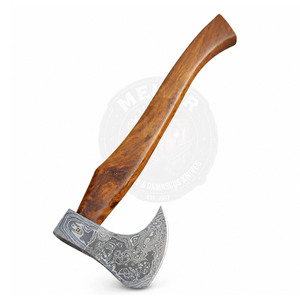 Hacha de Damasco Fabricada en Pakistán, Bajo MOQ, Servicio OEM, Hacha de Acero de Damasco de Primera Calidad - Product Image 1