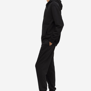 Trajes Deportivos de Gimnasio al por Mayor con Logotipo Personalizado, Sudadera Ajustada Unisex para Correr, de Forro Polar Ecológico para Invierno con Bolsillo - Product Image 2