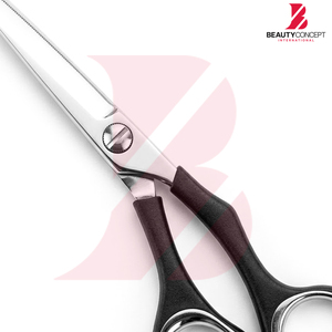 Ciseaux à cheveux professionnels en acier inoxydable avec manche en plastique, impression de logo personnalisée, produit le plus vendu, pour salon de coiffure - Product Image 5