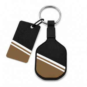 Elegant Pickleball Paddle Keychain Compact Key <b>Ring</b> Durable Design for Keys Bags Luggage Sports Accessories and Gift Giving - Product Image 5