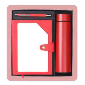 Caja de Regalo de Cuero de Calidad de Exportación con Libreta, Botella y Llavero para Clientes y Eventos Empresariales en Venta - Product Image 3