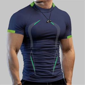 Premium Eco-Friendly Oxford Fabric Loose Fit Men's Breathable Workout Sportswear for Athletic Training - Product Image 3