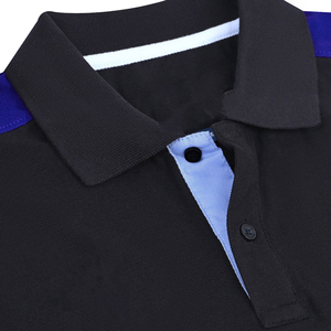 Camisas Polo Casuales de Manga Corta para Hombre, Material de Algodón Transpirable, Cuello de Golf con Cierre de Cremallera, Tallas Grandes, 2025 OEM ODM - Product Image 6