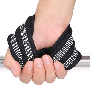 Sangles de musculation pour haltérophilie, sangles de soutien pour poignets en coton robuste pour entraînement en salle de sport et musculation - Product Image 4