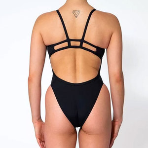 Nouvel Arrivage Maillot de Bain Femme Sexy à Design Personnalisé, Asymétrique à une Épaule, Col en V, Effet Ventre Plat, Coupe Ajustée, en Nylon/Spandex, Tenue de Plage - Product Image 5