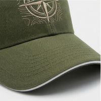 Gorra de Béisbol Casual Impermeable con Logotipo Olive Compass, de Alta Calidad, para Uso Diario, para Hombre, Cuatro Estaciones, A1
