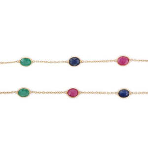 Collier pendentif en forme de cœur en or jaune 18 carats avec diamants et perles sertis en clos, style Christian Strand - Product Image 5