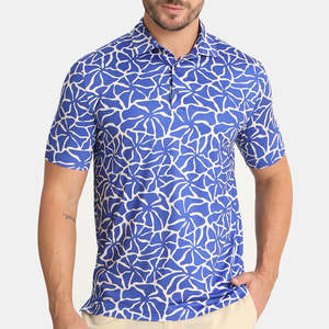 Camisetas de Golf Personalizadas al por Mayor para Hombre con Logotipo Frontal, Transpirables, de Manga Corta, Estilo Casual, de Forro Polar 100% Algodón, Color Sólido - Product Image 2