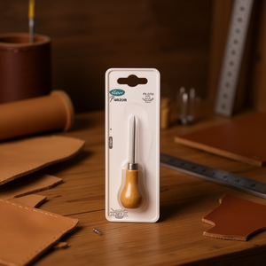 Puntatore in legno Ilan Punzon da 13,5 cm per cucire il cuoio - Product Image 2