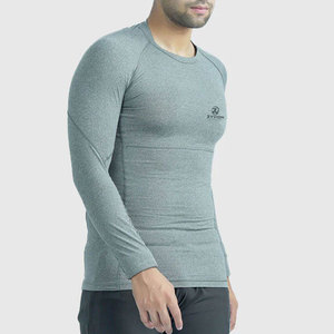Chemise de compression à manches longues imprimée pour homme, vente flash, qualité supérieure, prix bas - Product Image 4