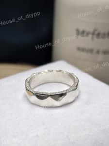 VVS Moissanite Diamond Geometric Eternity Band <b>Ring</b> In 925 <b>Silver</b> With Pave <b>Set</b> Minimalist Design Unisex Everyday Wear - Product Image 2