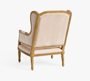 Sillones de Madera de Teca Sólida con Tapicería de Acabado Natural, Diseño Contemporáneo de Alta Calidad para Sala de Estar, Dormitorio y Uso en Hoteles - Product Image 6