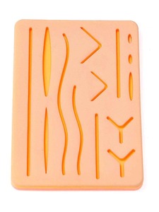 Durable Silicone Suture <b>Pad</b> for Stitching <b>Practice</b> with Realistic Skin Feel - Product Image 4