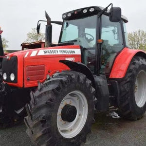 Tractor Massey Ferguson Modelo 6480 Usado en Buen Estado con Motor de 6 Cilindros y 157HP a Precio Económico - Product Image 1