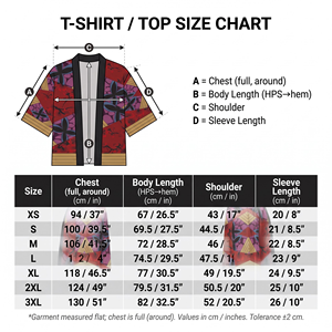 Kimono Unisex de Manga Corta de Poliéster con Estampado Gráfico Completo y Frente Abierto al por Mayor - Product Image 6