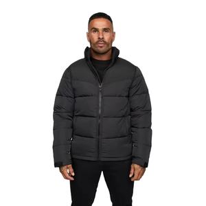 Veste Puffer Vente en gros Logo personnalisé OEM Veste d'hiver imprimée de haute qualité pour hommes Veste Bubble Puffer avec poches - Product Image 1