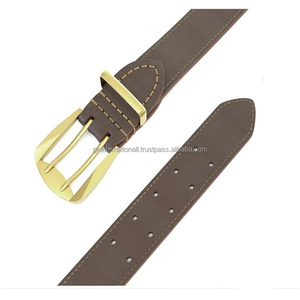 Nouveauté Collier de chien en cuir véritable de style fantaisie pour races moyennes ou grandes avec boucle en laiton robuste et rivets - Product Image 5