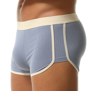 Calzoncillos Bóxer Elásticos de Algodón Premium para Hombre, Paquete Múltiple, Alta Calidad, Precio al por Mayor, Fabricante Personalizado, Servicio OEM - Product Image 3