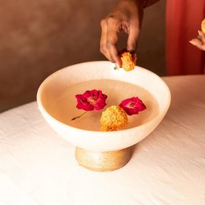 Bol décoratif en résine époxy couleur personnalisée pour service et accessoires de table à manger – Prix export - Product Image 6