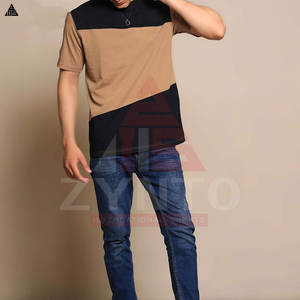 เสื้อยืดแขนสั้นลำลองคุณภาพสูงสำหรับผู้ชาย แห้งเร็ว ลายเรียบ ผ้าฝ้าย 100% ป้องกันขนร่วง ใส่ได้ทุกฤดู สั่งพิมพ์ลายได้ - Product Image 5