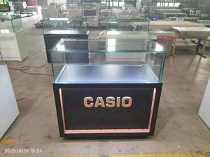 Customizable Glass Retail Display <b>Showcase</b> Recessed LED Lighting | Heavy Duty Easy Clean Custom Color Size for Jewelry Stores - Product Image 3