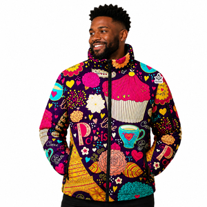 Veste matelassée pour homme, Regalia maçonnique héritage, design personnalisé sublimé, isolation en polyester, vêtement d'hiver décontracté - Product Image 1