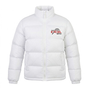 Chaqueta de burbujas de moda para hombre, ropa de abrigo premium para invierno, tela duradera de poliéster/nailon, ecológica, de secado rápido, con cierre frontal seguro - Product Image 2