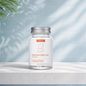 [FROM OREUM] Pasta de Dientes Sólida Ecológica y Transpirable para Baños de Hotel, Sabor Mandarina de Jeju, 60 Tabletas para Baños de Huéspedes - Product Image 5