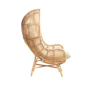 Premium Eco-Friendly Loft Rattan <b>Chair</b> Wicker <b>Egg</b> <b>Chair</b> Oversized Indoor Outdoor <b>Chair</b> for Bedroom Patio Backyard Living Room - Product Image 6