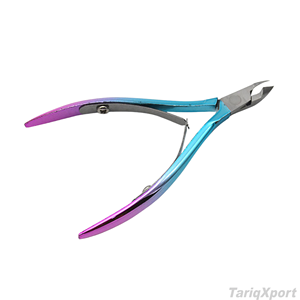 Multicolor Stainless Steel Adult Finger Nail Nipper <b>Dead</b> Skin Cuticle Remover Pedicure Manicure Clipper Tool Wide Jaw Opening - Product Image 2