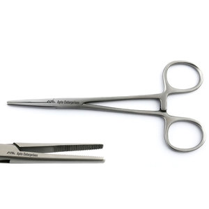 Pinzas Kelly Rectas de 14 cm, Instrumento Quirúrgico de Buena Calidad, Pinzas Hemostáticas de Acero Inoxidable, Reutilizables y Autoclavables - Product Image 1