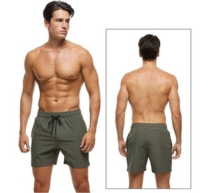 <b>Men's</b> Casual Swim <b>Trunks</b> Multi-Color Quick Dry Beach Shorts with Zipper Pockets and Digital Printed Mesh Lining - Product Image 6