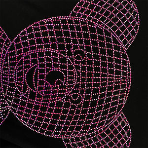 T-shirt Homme Nouvelle Collection Été Mode Urbaine Col Rond Strass Polyester/Coton Léger Manches Courtes Uni Logo Avant Vente en Gros - Product Image 4